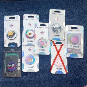 PICK ONE ☝️ PopGrip Set - Rainbow and Holographic Designs